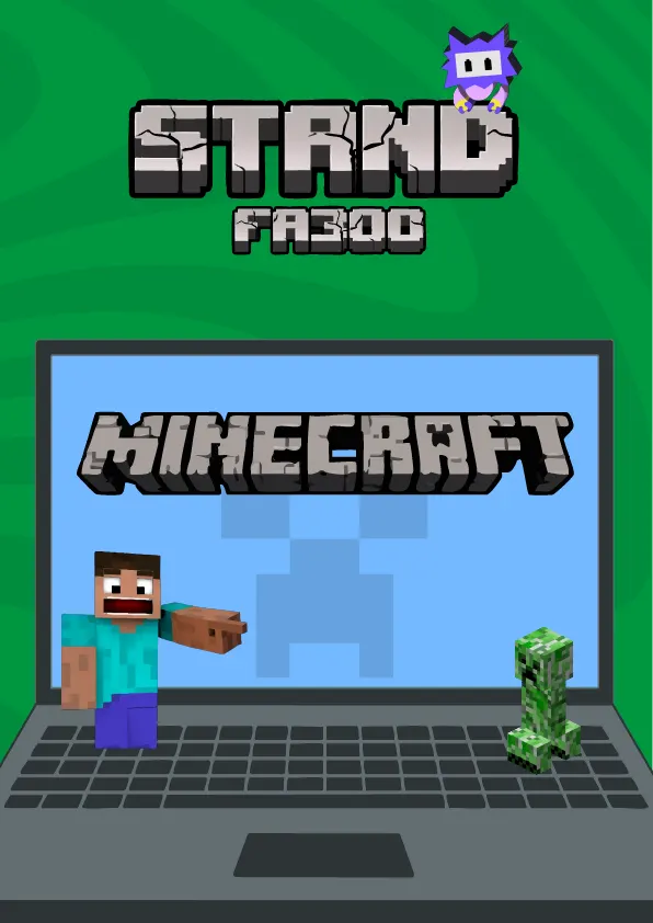 affiche minecraft stand