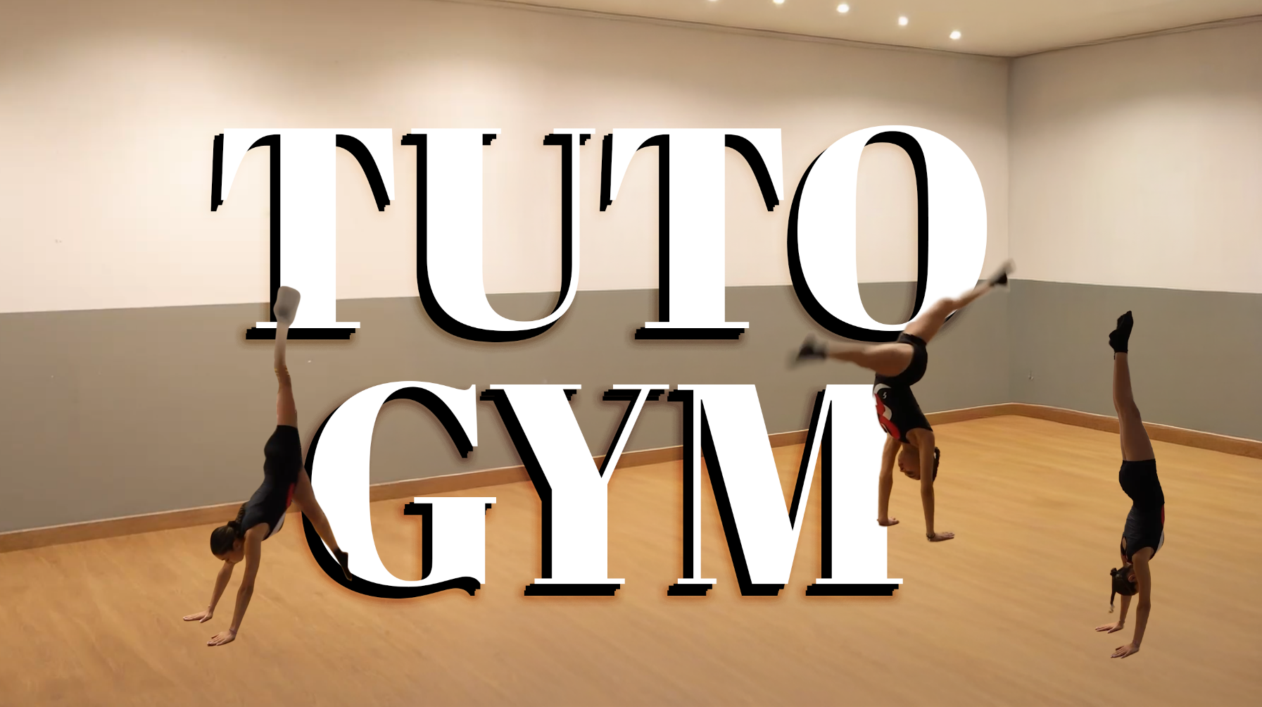 Vidéo d'un tuto de gymnastique simple.